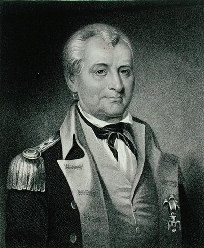 Generał Lachlan McIntosh (1727-1806), ryty przez Henry