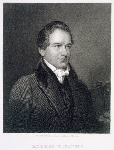Robert Young Hayne (1791-1841) grawerowany przez Henry