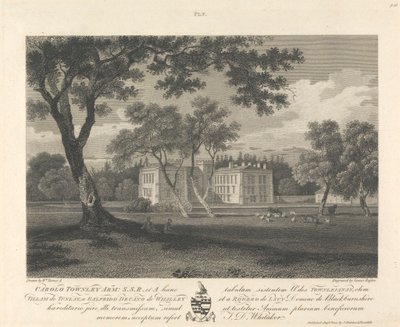 Townley Hall autorstwa James Basire