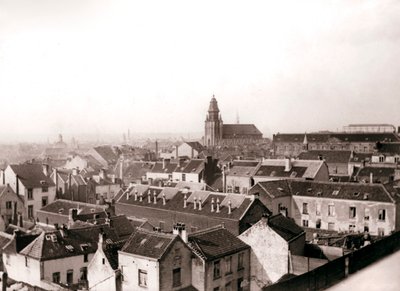 Panoramę Antwerpii, 1898. autorstwa James Batkin