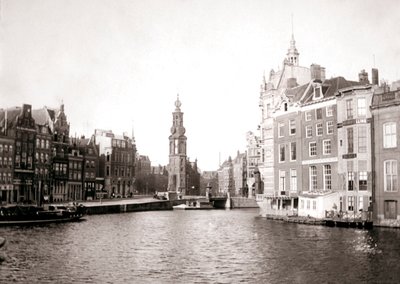 Kanał, Amsterdam, 1898. autorstwa James Batkin