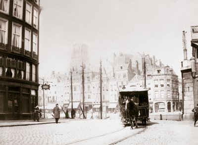 Tramwaj konny, Rotterdam, 1898 r. autorstwa James Batkin