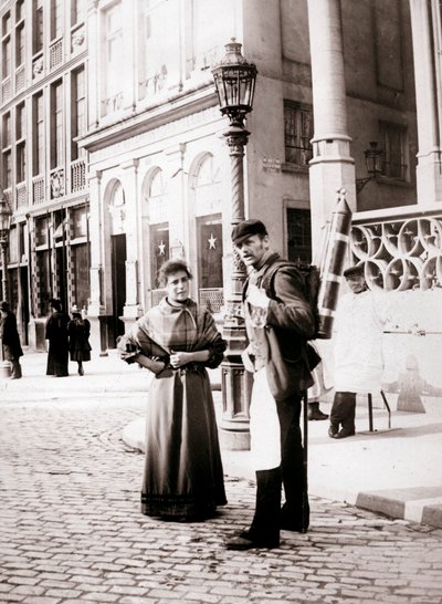 Mieszkańcy Brukseli, 1898. autorstwa James Batkin