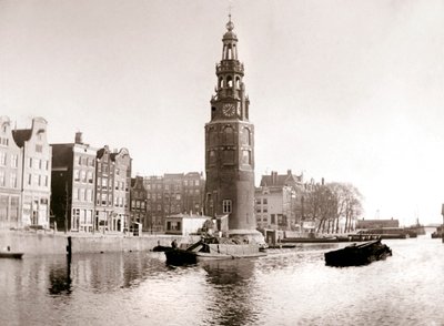 Montelbaanstoren, Amsterdam, 1898. autorstwa James Batkin