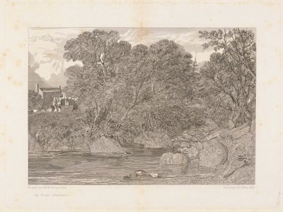 Bluszczowy most, Devonshire autorstwa James C. Allen