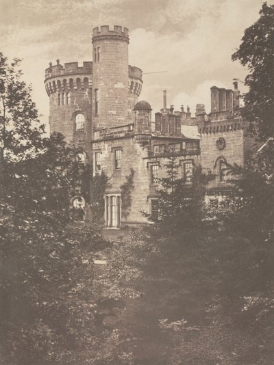Widok na zamek Tullichewan, Glasgow autorstwa James Campbell of Strachathro