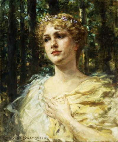 Łaska leśna, autorstwa James Carroll Beckwith