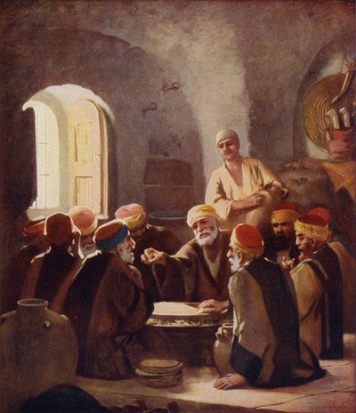 Kolacja wśród Fellahheen autorstwa James Clark