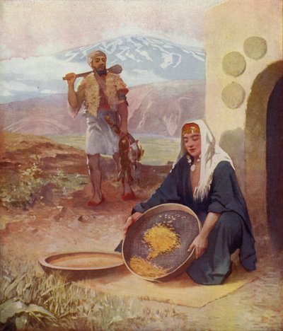Przesiewanie pszenicy autorstwa James Clark