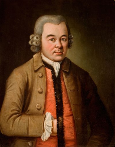 Portret Christophera Fullera d.1786, 1750-1780. autorstwa James Coleman