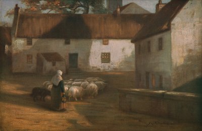 W Eventide, koniec XIX-początek XX wieku, ok. 1930. autorstwa James Coutts Michie