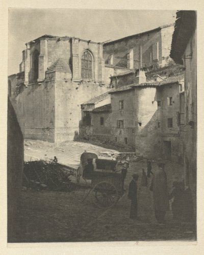 Praca z kamerą: Stary Kościół - Burgos, 1914. autorstwa James Craig Annan