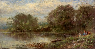 Krajobraz zwany żołędziem, XIX wiek. autorstwa James Crawford Thom