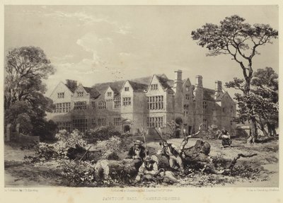 Sawston Hall, Cambridgeshire autorstwa James Dafforne