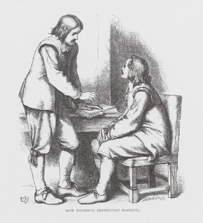 Jak wierny poinstruowany pełen nadziei (grawerunek) autorstwa James Dawson Watson