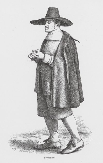 Hipokryzja (grawerunek) autorstwa James Dawson Watson