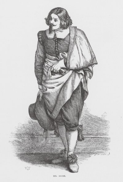 Pan Brisk (grawerunek) autorstwa James Dawson Watson