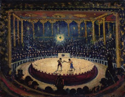Pierścień, ok. 1912 (olej na płótnie) autorstwa James Dickson Innes