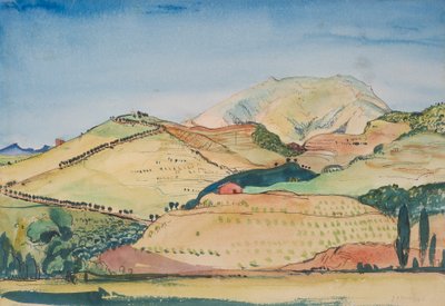 Wycieczka Madeloc, 1910 autorstwa James Dickson Innes