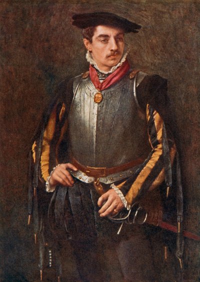 هنري سټوارټ، لارډ ډارنلي (1541-1567)، د سکاټپولي د مریم ملکې دوهم میړه autorstwa James Dromgole Linton