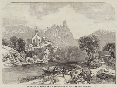 Beilstein, nad Mozelą autorstwa James Duffield Harding