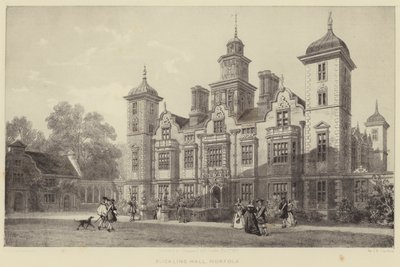 Blickling Hall, Norfolk autorstwa James Duffield Harding