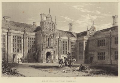 Kirby Hall, Northamptonshire autorstwa James Duffield Harding