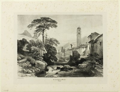 Le Casset; Vallee du Monetier autorstwa James Duffield Harding