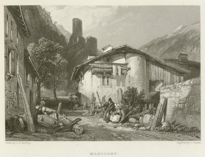 Martigny autorstwa James Duffield Harding