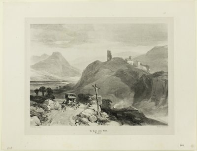 Tour-sans-Venin, region Delfinatu autorstwa James Duffield Harding