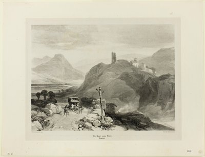Tour-sans-Venin, region Delfinatu autorstwa James Duffield Harding