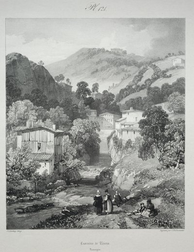 Malownicze i romantyczne podróże po starożytnej Francji. Owernia..., 1825. autorstwa James Duffield Harding