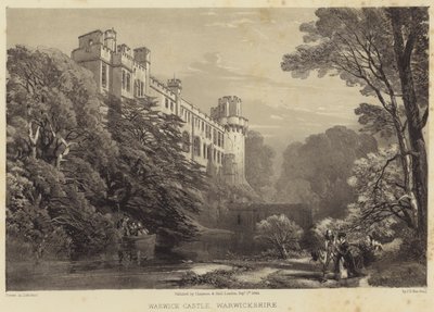 Zamek Warwick, Warwickshire autorstwa James Duffield Harding
