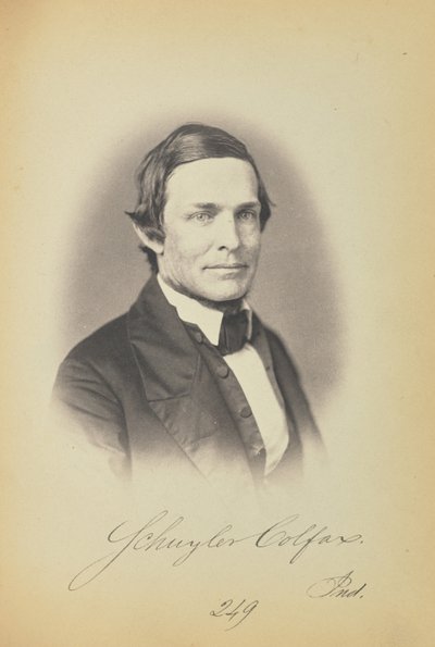 Schuyler Colfax autorstwa James Earle McClees