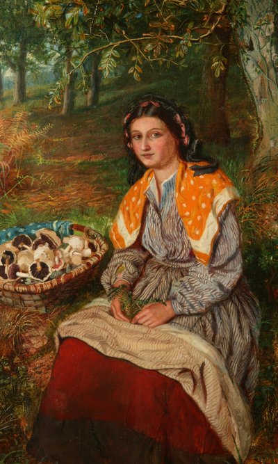 Zbieracz grzybów autorstwa James Edgar