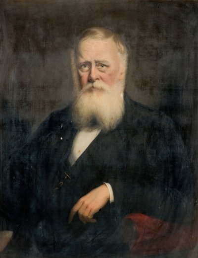 Portret Thomasa Phillipsa, 1876. autorstwa James Edgell Collins