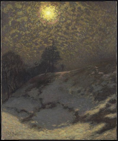 Wczesny wieczór, zima 1912 autorstwa James Edward Hervey Macdonald