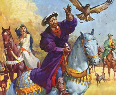 Polowanie króla Henryka VIII autorstwa James Edwin McConnell