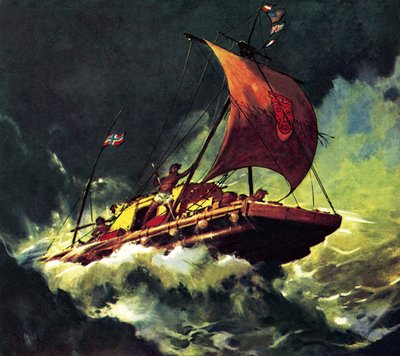Podróż Kon-Tiki autorstwa James Edwin McConnell