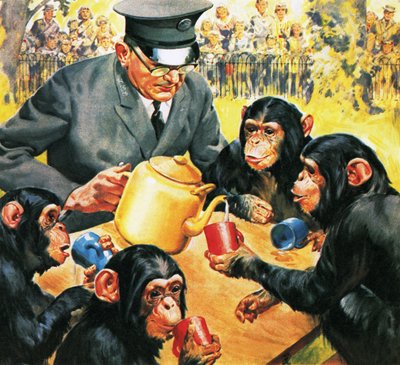 Kto jest kim w zoo: Podwieczorek dla czworga autorstwa James Edwin McConnell
