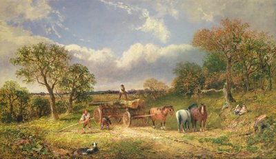 Koszyk w krajobrazie autorstwa James Edwin Meadows