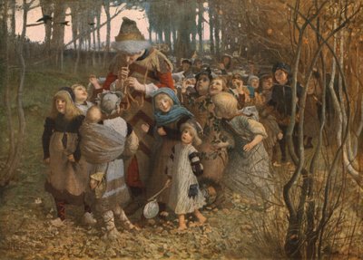 Pied Piper z Hameln, 1881, c1930. autorstwa James Elder Christie