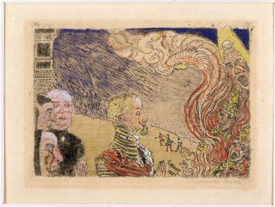 Autodafe autorstwa James Ensor