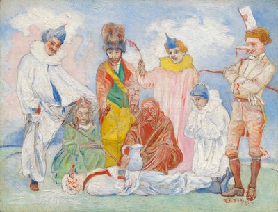 Chrzest masek, 1891. autorstwa James Ensor