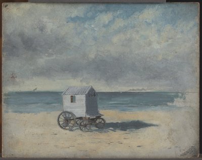 Kąpielisko na plaży autorstwa James Ensor
