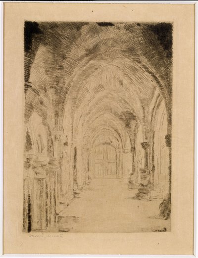 Krypta autorstwa James Ensor