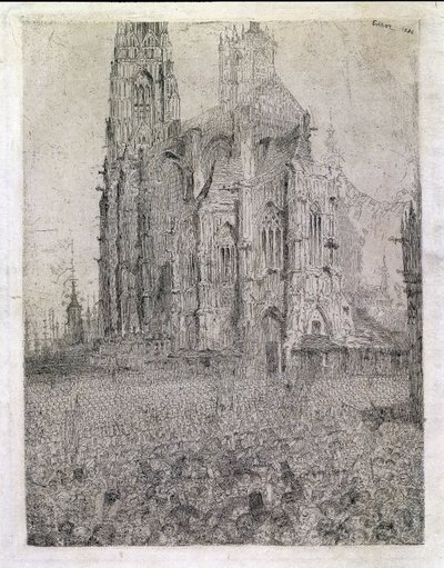 Katedra autorstwa James Ensor