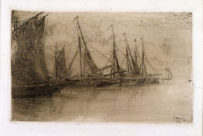 Łódki autorstwa James Ensor