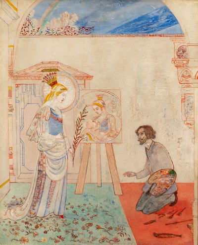 Die tröstende Jungfrau autorstwa James Ensor