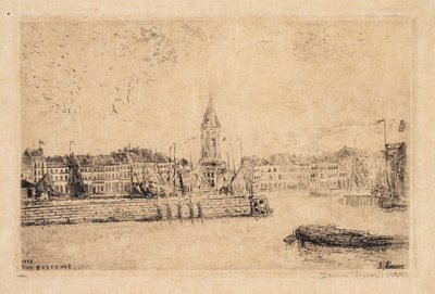 Widok na Ostendę od strony wschodniej autorstwa James Ensor